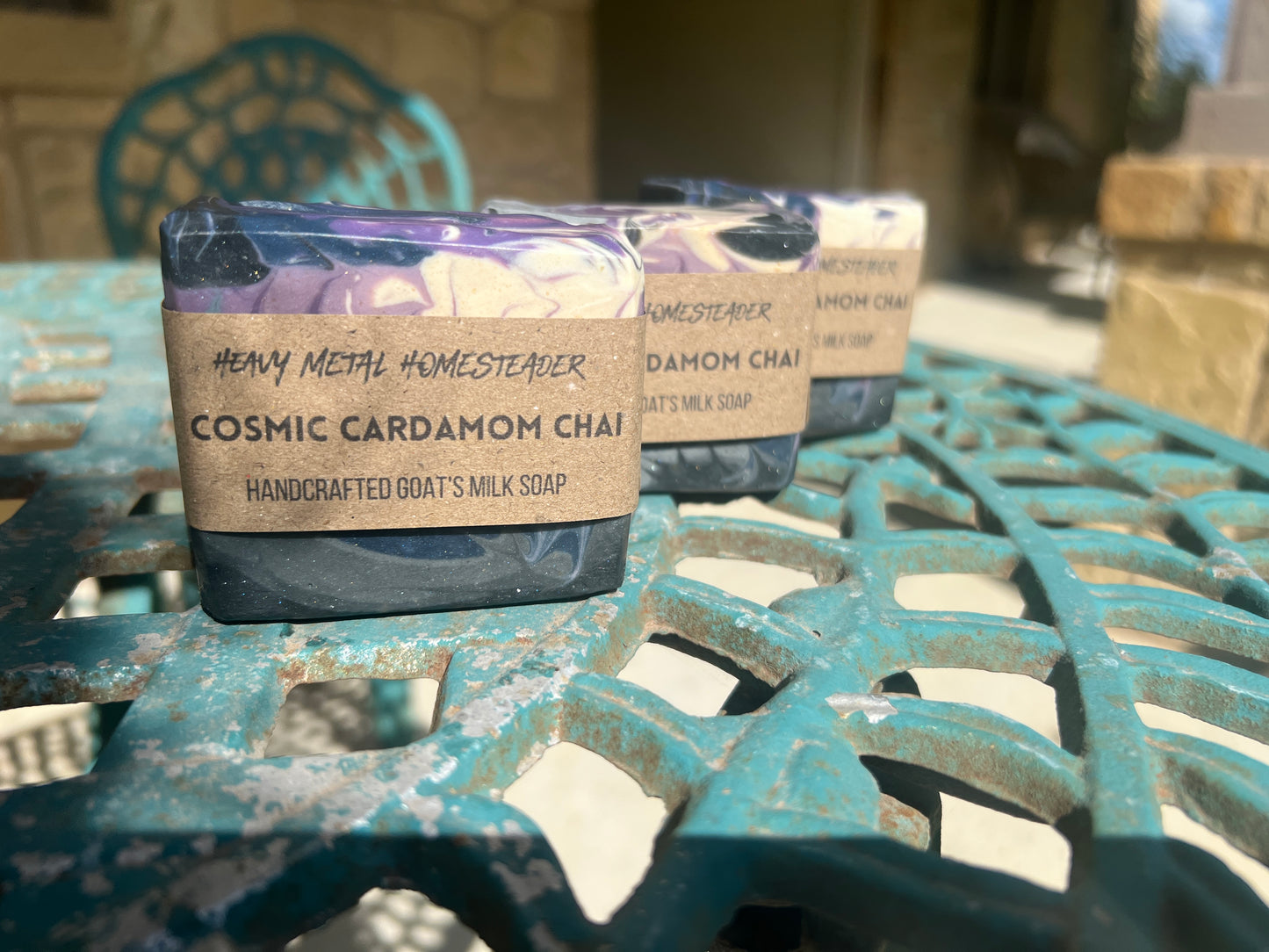 Cosmic Cardamom Chai Goat's Milk Soap