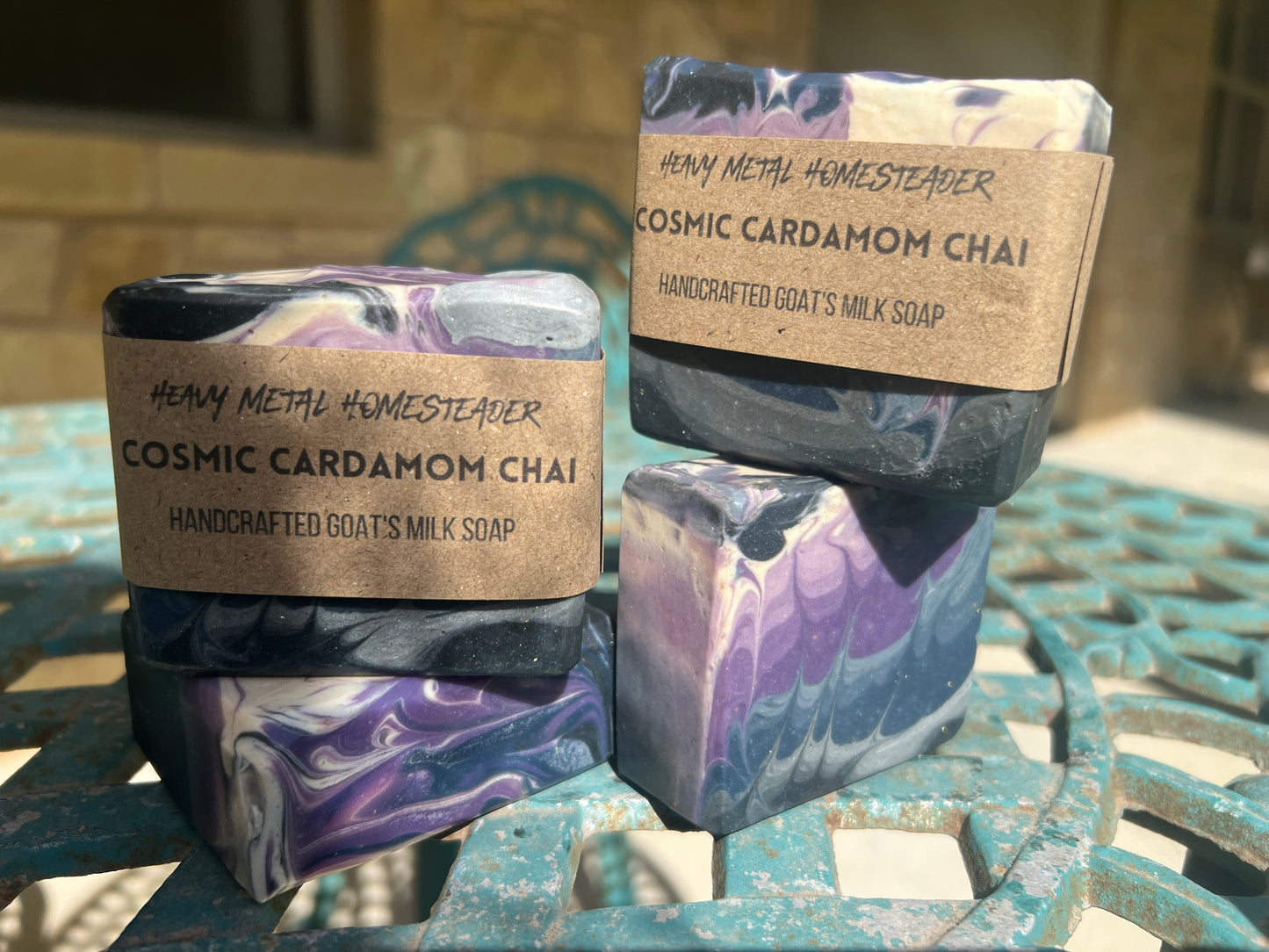 Cosmic Cardamom Chai Goat's Milk Soap