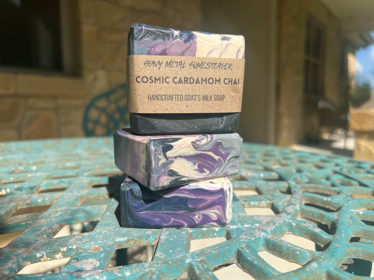 Cosmic Cardamom Chai Goat's Milk Soap