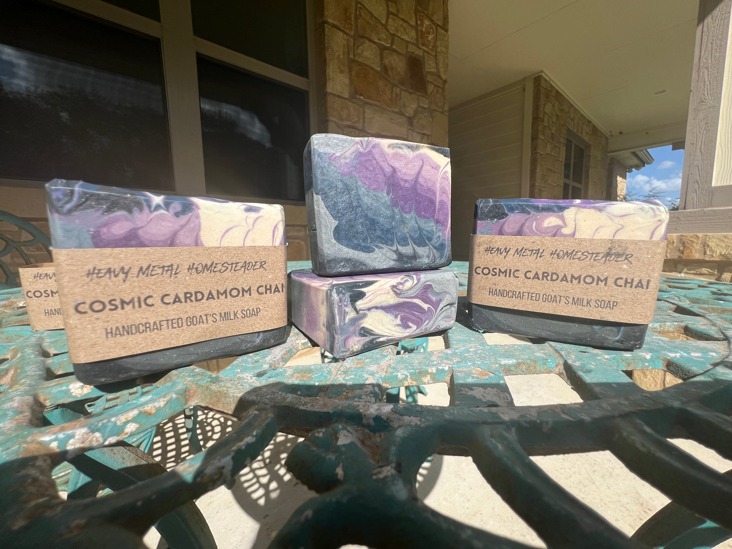 Cosmic Cardamom Chai Goat's Milk Soap