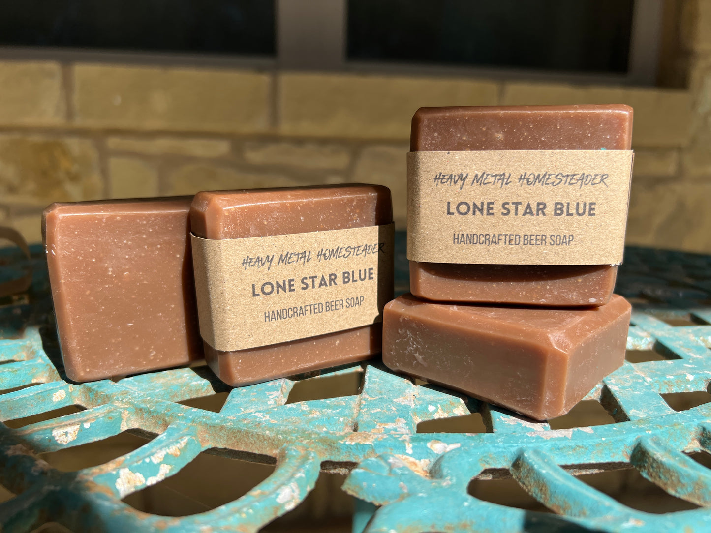 Lone Star Blue Beer Soap