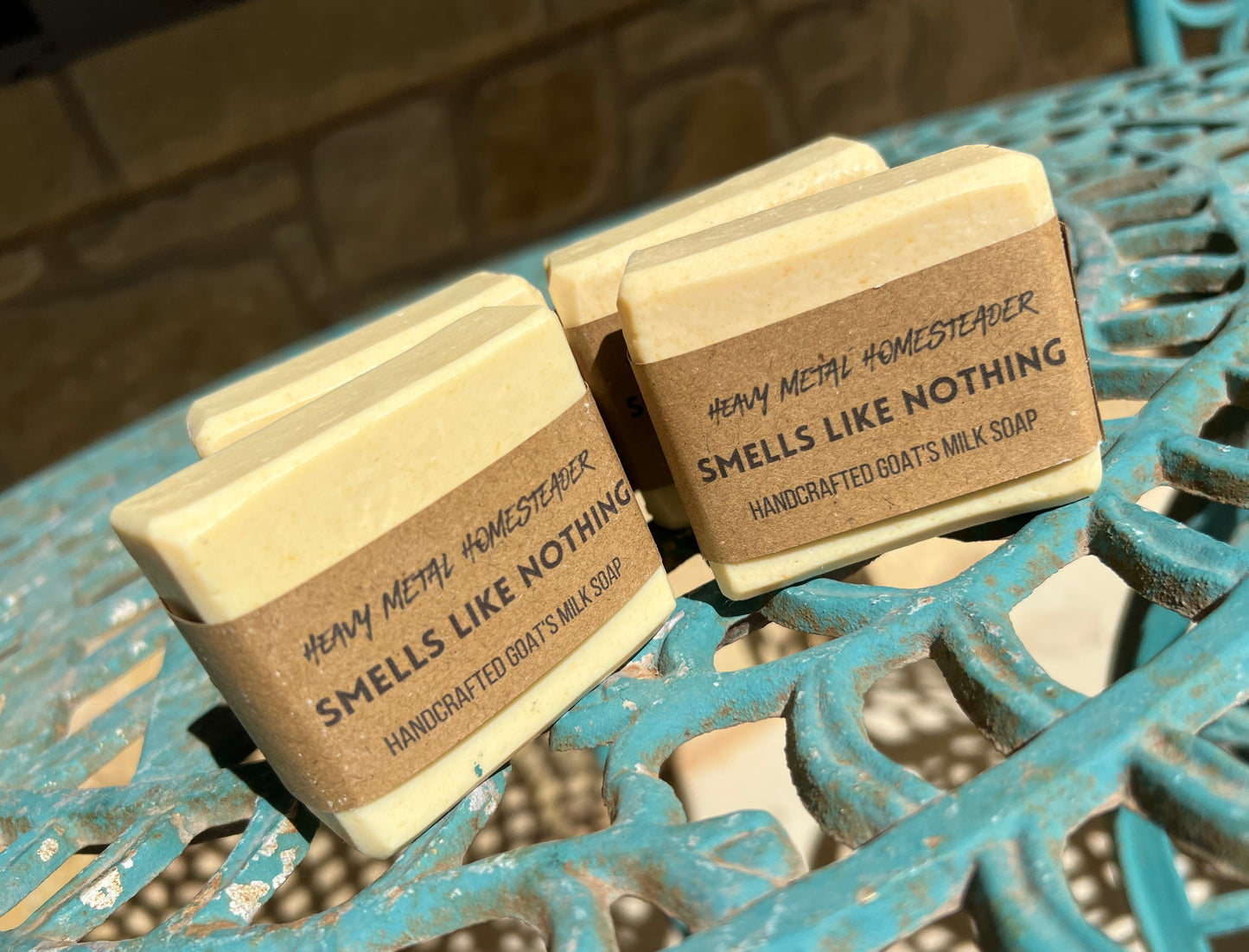 Smells Like Nothing....Unscented Goat's Milk Soap