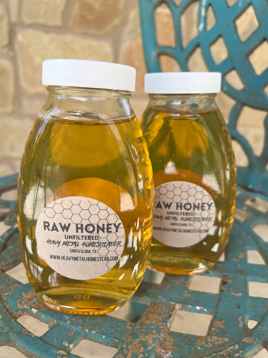 1 pound Raw Unfiltered Honey